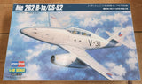 1/48 Me 262 model aircraft kit box with Luftwaffe pilot and operator artwork