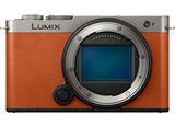 Panasonic LUMIX S9 Body Only Dark Silver x Camel Orange Leather