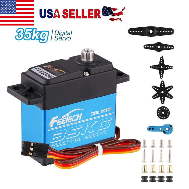 35KG Digital Servo Full Metal Gear High Torque 25T Servo Arm180?? for RC Car