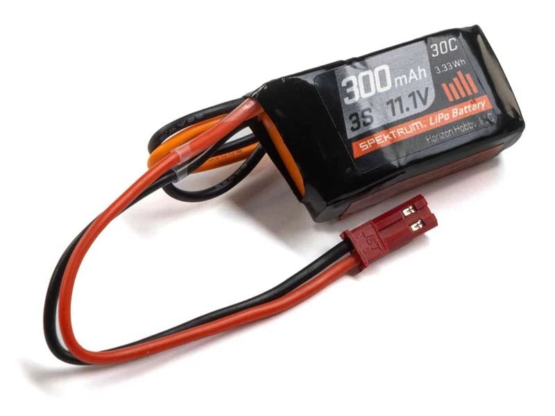 Spektrum Accessories 3S 11.1V 300mAh 30C LiPo Battery: RCY SPMX3003SJ30 Battery