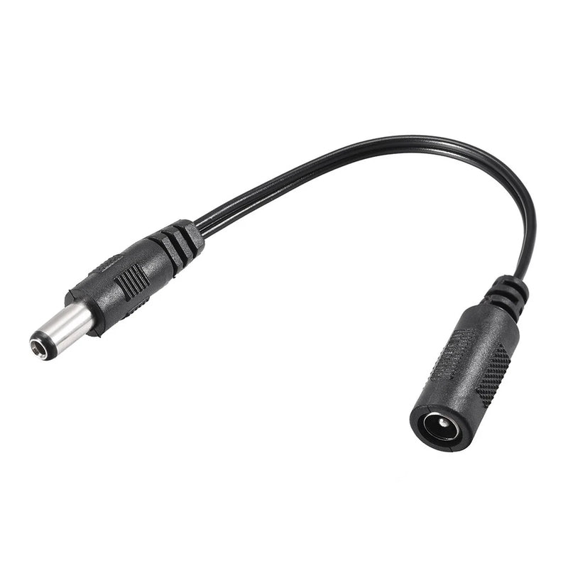 Tip Adapter Converter 5.5x2.1mm to 5.5x2.5mm 17cm DC Power Connect 3pcs