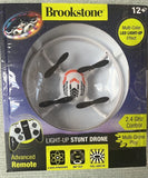 Brookstone LIGHT-UP STUNT DRONE 2.4 GHz R/C Vehicle