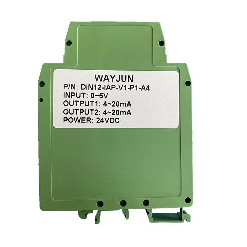 DIN12 one input two output 0-5K/0-10K ohm signal Converter