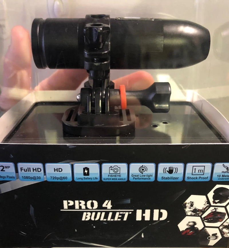 BulletHD PRO4 1080p Fire Fighter Camera Helmet Cam+FireCam BLACKJACK MOUNT+32GB