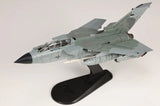 Hobby Master Tornado ECR scale jet model in green-gray camouflage on display stand