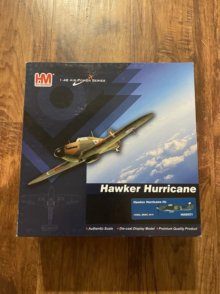 Hobby Master 1:48 Hawker Hurricane IIc model kit box, Night Reaper artwork