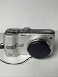 Panasonic LUMIX DMC-TZ1 5.0MP Digital Camera - Silver *tested* *cosmetic wear*