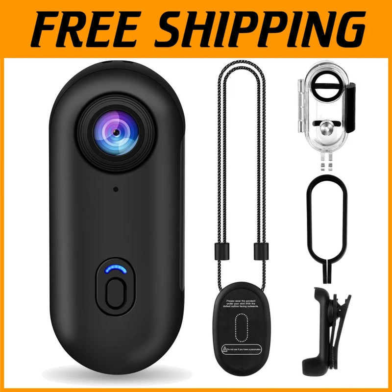 Small 4K POV Camera - Helmet Cam for Cycling & Motorcycling#