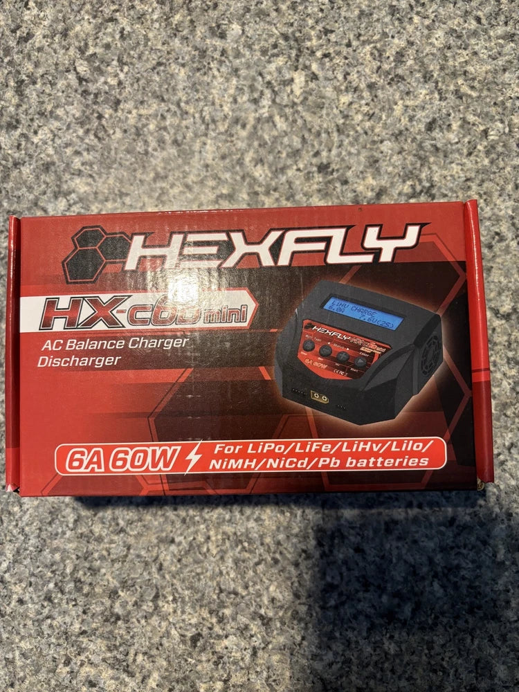 Hexfly HX c6d mini lipo charger NEW Battery