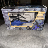 XB Remote Control Ghost Helicopter Flying Toy  Blue NEW