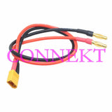 XT30 Male to 4mm banana bullet plug 18AWG 30CM Wire for NiMH/Lipo Battery
