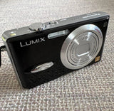 Panasonic DMC-FX8 Compact Digital Camera with LEICA Lens Black Tested