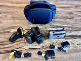 Fujifilm FinePix 14MP Digital SLR Camera Bundle - with Nikon Fun Touch-5 camera