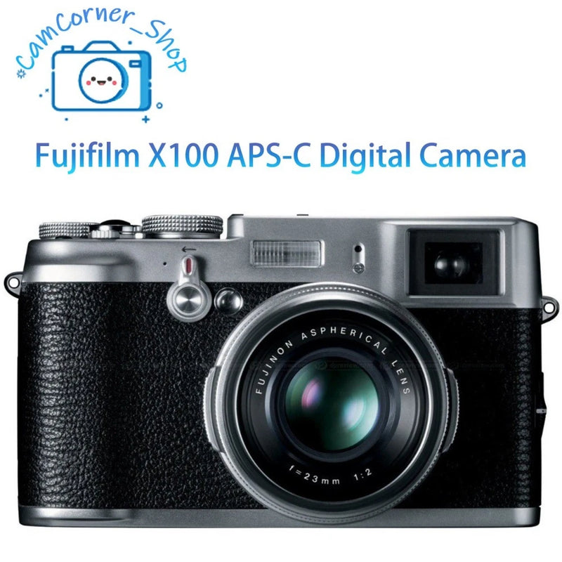 Fujifilm X100 Digital Camera APS-C 12.3MP 4xOptical Zoom 1080pHD Video Recording