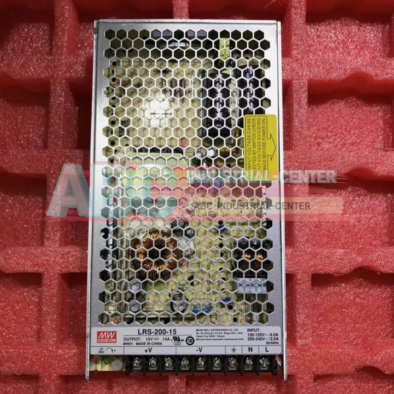 1PCS New Mean Well LRS-200-15 Switching power supply#