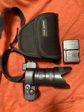 Panasonic LUMIX DMC-FZ2 Digital Camera Black with Accessories Tested Condition