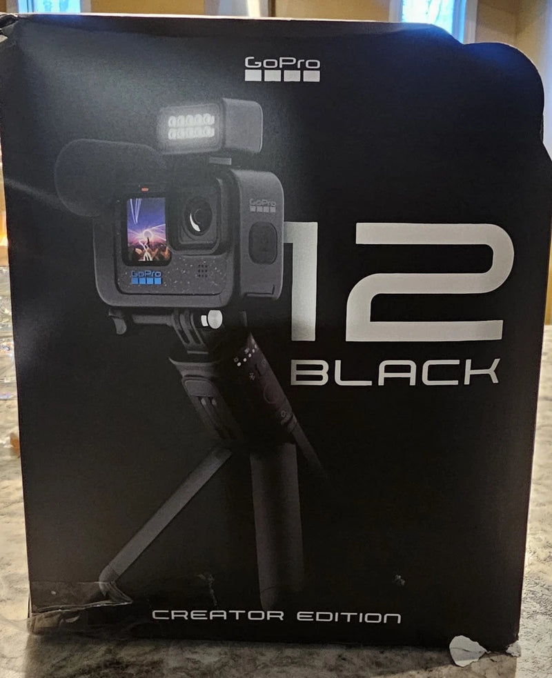 GoPro HERO12 Black Creator Edition camera box