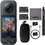 Insta360 X5 Waterproof 8K 360 Video 72MP Photo Action Helmet Camera Selfie Kit