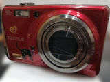 Fujifilm FinePix F80EXR Red Compact Digital Camera Tested Working Japan