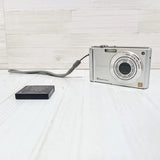 Panasonic DMC-FS20 Silver Compact Digital Camera with Battery Tested Condition