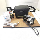 Panasonic Lumix DMC-TZ3 Black Digital Camera w New Battery and Charger - TESTED