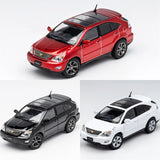 GCD 1:64 Harrier White/Black/Wine Red RHD With Surfboard Diecast Model Car