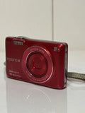 Fujifilm FinePix JX660 16MP Red Digital Camera Tested Works 5x Zoom