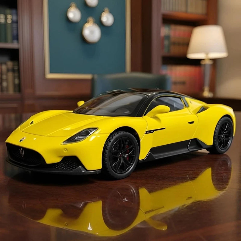 1:32 Maserati MC20 Diecast Model Car w/Sound Light Opening Doors Toy
