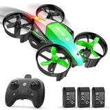 [New] Holy Stone HS210F Mini Toy Drone for Kids 36min 3 Batteries