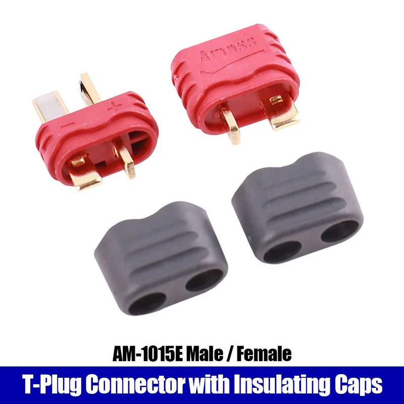 Plug T Style Connector Female/Male for Lipo Battery Controller ESC RC Helicopter