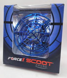 Force1 Scoot Hand Operated Drone for Kids or Adults - Hands Free - BLUE