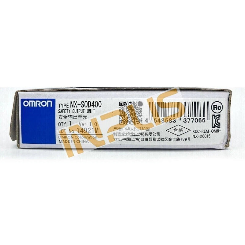 NX-SOD400 Omron Safety Output NX Unit 24VDC Digital PNP 4-Point 2.0A Module PLC