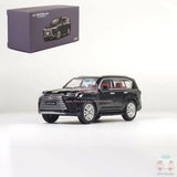 1:64 Lexus LX600 2022 Model Car Diecast Toy Vehicle Collection Kids Gift Black