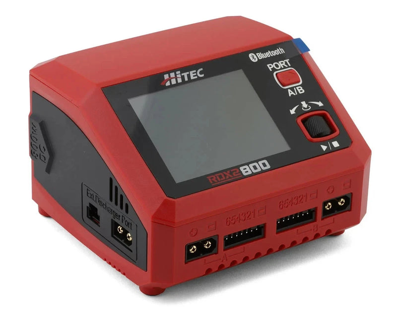 Hitec RDX2 800 Dual Smart LiPo Battery Balance Charger HRC44311 New!! Battery