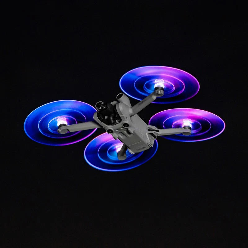 For DJI MINI 3/3Pro Drone Platinum Luminous Low Noise Blades Propeller 2Pairs