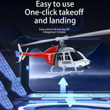 2.4GHz Remote Control Helicopter 4CH Single Propeller Aileron Free FVBF