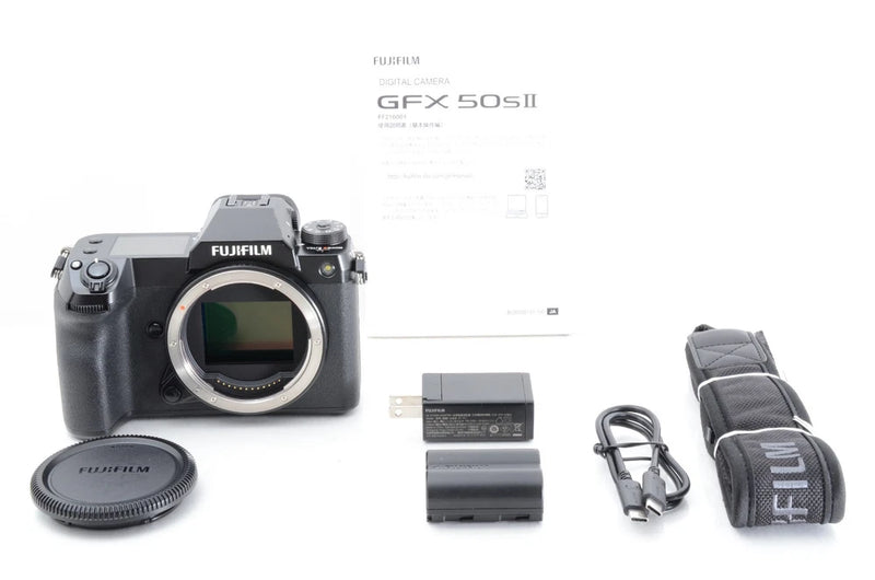 ** 24103 Shot** FUJIFILM GFX 50S II Medium Format Mirrorless Camera body #C371
