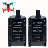 Refuelergy 2x Battery For PARROT Bebop Drone 3.0  Quadcopter UPGRADE 11.1V 20C Battery