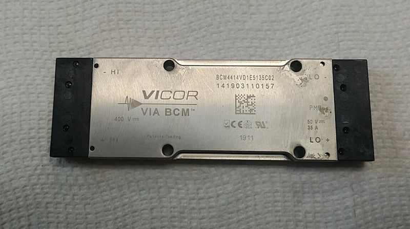 Vicor BCM 4414VD1E5135C02 Enclosed DC DC Converter 1 Output 50V 35A 410V Input