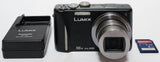 Panasonic Lumix DMC-ZS10 14.1MP Digital Camera Black Tested Dots on Screen READ