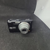 Panasonic Lumix DMC-FX12 Digital Compact Camera Leica Black - No Charger