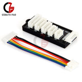 JST XH balance charger adapter board with multi-pin connector and colored wire leads