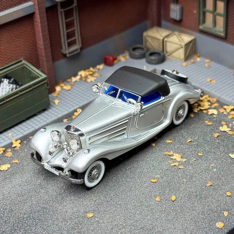 Liberty 1:64 500K Classic Vintage Diecast Model Collectible Silver