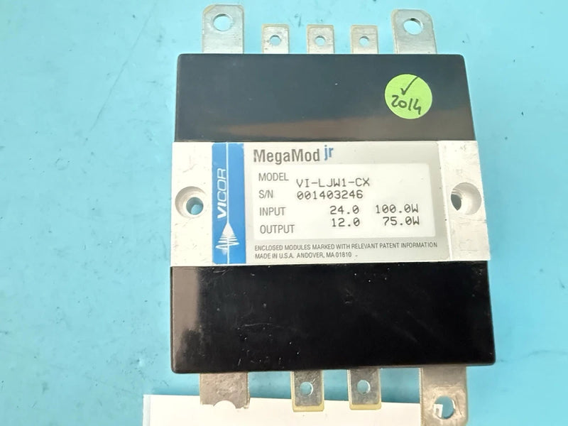 Vicor MegaMod Jr VI-LJW1-CX DC-DC Converter 24V Input 12V 75W Industrial Power M