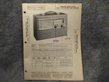Sams Photofact Folder #24 Set #51 Truetone Model D3422 Battery (F#472) Radio Battery