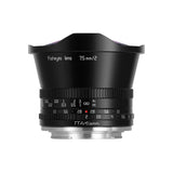TTArtisans 7.5mm F2 Fisheye APS-C Lens Fujifilm Fuji X S10 XT200 XT4 XPro3 X-E2
