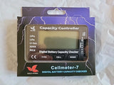 7 Battery Capacity Voltage Checker Tester Cell Meter For NiMH LiPo LiFe Li-ion