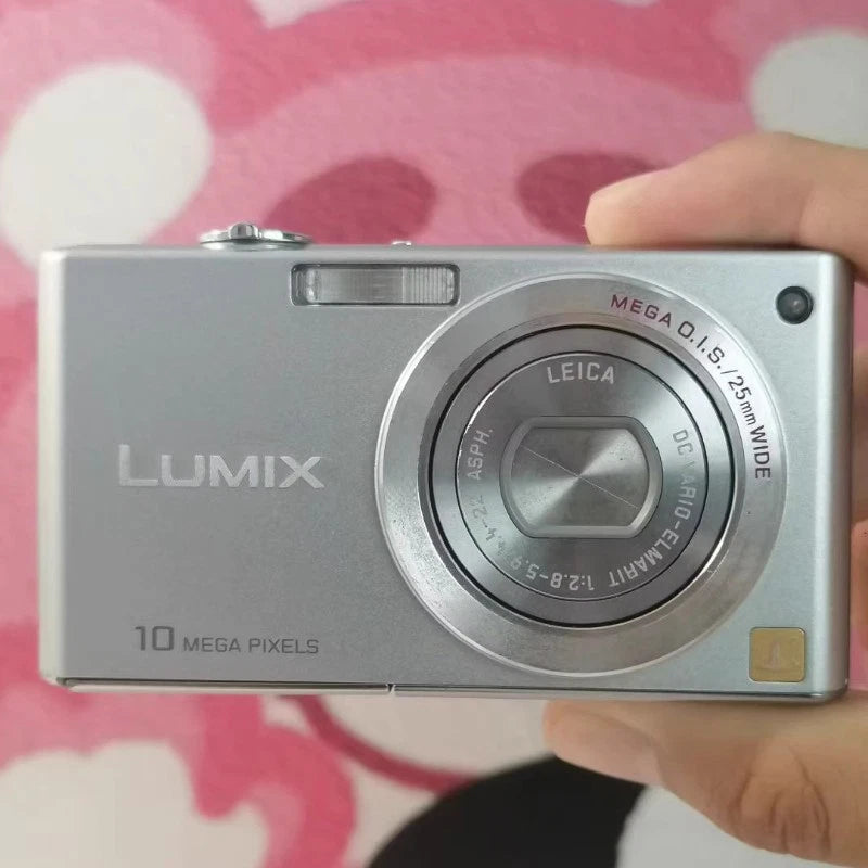 Panasonic LUMIX DMC-FX37 Silver 10.1 MP Digital Camera with Accessories