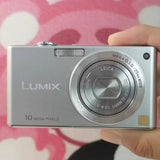 Panasonic LUMIX DMC-FX37 Silver 10.1 MP Digital Camera with Accessories