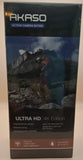 AKASO EK7000 action camera box, Ultra HD 4K Edition text and feature icons